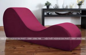 ghế tình yêu màu tím mã H-TY08