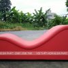 sofa tình yêu bọc da mã HTY-07